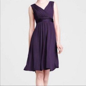 LWomen's David’s Bridal NWT gorgeous purple, evening,sleeveless dress , sz 8